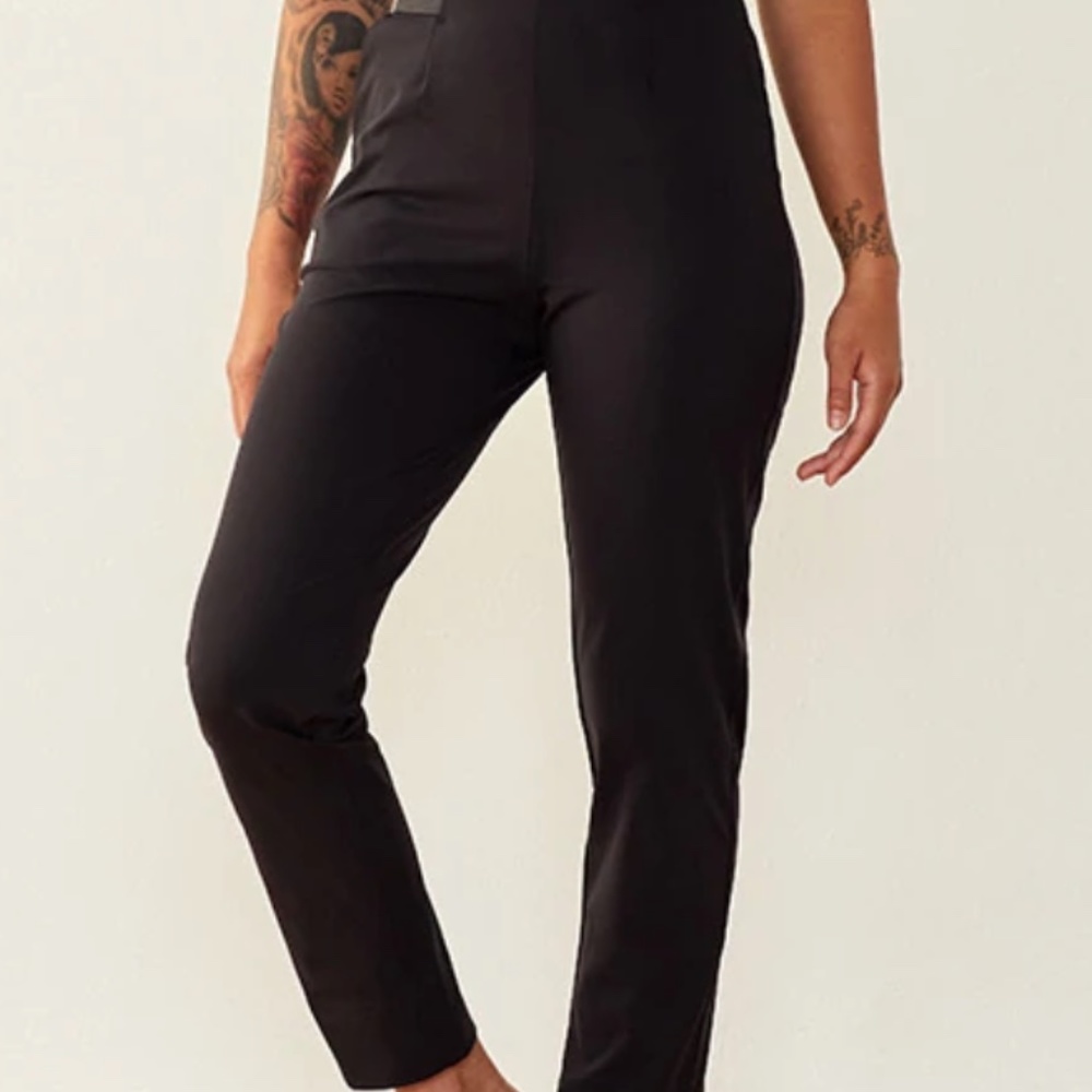 ADAY New Dial It Down Pants in Moss color - M